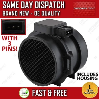 BMW 5 SERIES (E39) 520, 523, 525, 528 1995-2004 MASS AIR FLOW SENSOR METER MAF - Image 1 of 4