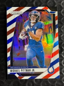 Panini Prizm 2024 - Michael Pittman Jr. #123 rojo blanco y azul Prizm Colts - Imagen 1 de 2