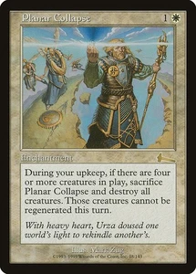 Planar Collapse 1x FOIL MTG ULG Urza's Legacy Rare Vintage NM white - Picture 1 of 1