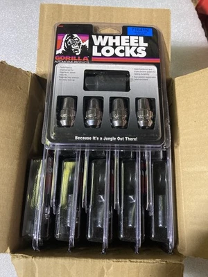 大猩猩锁套装 - Acorn Bulge - 13/16 英寸六角形 - 14 毫米 x 1.50 (10 包) 免运费 — 第 1/4 张图片