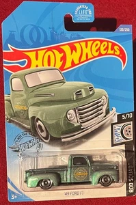 HOT WHEELS '49 FORD F1 GREEN PICKUP 120/250. SEE COMBINED OFFERS! - Picture 1 of 1