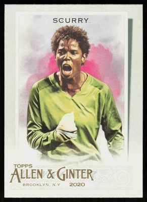 2020 Topps Allen & Ginter Briana Scurry #166 Baseball CARD SOCCER - Image 1 of 2
