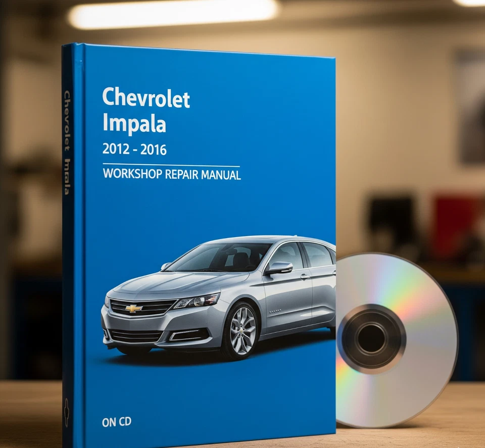 Руководство по ремонту Chevrolet Impala 2012 - 2016 Workshop ручное обслуживание на компакт-диске - Изображение 1 из 1