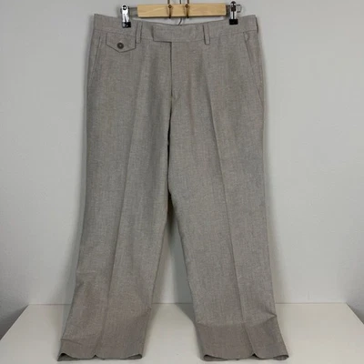 Pantalón Kenneth Cole Reaction mezcla de lino 33x30 Foto 1 de 4