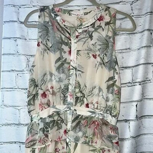 Chelsea & Violet floral Ruffled Dress, M, NWT - Picture 1 of 5