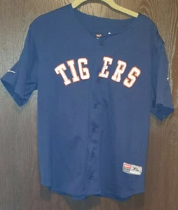 Nike Blue Detroit Tigers Baseball Jersey Youth XL 20 STITCHED - Bild 1 von 2