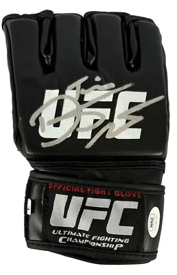 Dustin Poirier autographed signed inscribed authentic glove UFC JSA The Diamond - Image 1 of 2