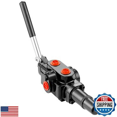 Válvula divisorra de troncos hidráulica VEVOR 1 carrete, 25 GPM control direccional hidráulico Foto 1 de 4