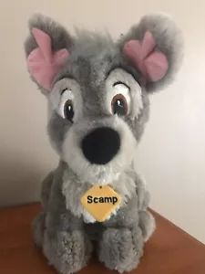 Rare Disney Store The Best of Show Scamp Dog Plush from Lady and The Tramp 2 - Picture 1 of 5