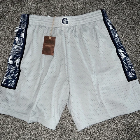 Mitchell & Ness Georgetown Hoyas NCAA Swingman Basketball Shorts Men's 2XL New Cover