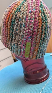 Beanie Mütze Unikat Handgestrickt 54-56 - Bild 1 von 6