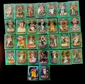 LOT(30) Panini Prizm Green Parallels Rookies & Vets Multi Year Basketball - Bild 1 von 4