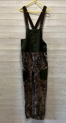 Mens Under Armour Shell Realtree AP Camo Bibs Adult Medium - Image 1 of 4