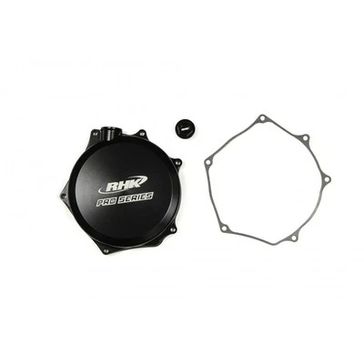 Black Billet Alloy RHK Clutch Cover Fits Suzuki RMZ250 2007 2008 2009 2010 - Image 1 of 2