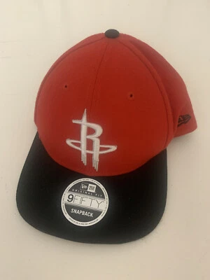 Houston Rockets New Era 9FIFTY NBA Retro Ajustable Rojo Snapback Sombrero  Foto 1 de 4