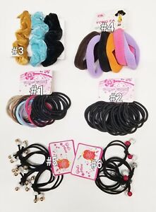 Hair Ties Elastic Band Ponytail Velvet Scrunchies for Women NEW - Pick your Own