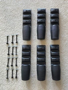 Sleep Number Select Comfort Foundation Base Legs Set of 6 118129 Low Profile - Picture 1 of 3