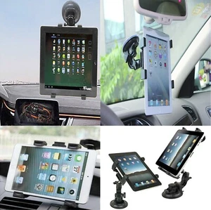 Soporte para parabrisas de montaje de coche de succión 360 gira 6"" a 11"" para tableta y iPad - Imagen 1 de 8