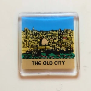 The Old City Refrigerator Magnet Jerusalem Travel Free Shipping - Picture 1 of 3