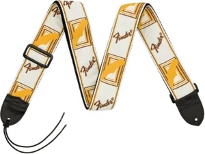 Fender White/Brown/Yellow Mono Guitar Strap - Picture 1 of 1