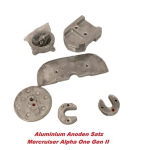 Aluminum Anodes for Z-Drive Alpha One Generation II Anode Set Mercruiser Alu - Picture 1 of 1