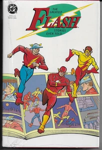 FLASH: The Greatest Stories Ever Told (1991) 1st EDITION HARDBACK - Picture 1 of 3