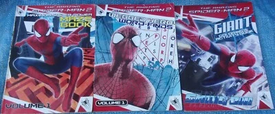 Lote de 2 libros de actividades para colorear gigantes The Amazing Spider-Man Marvel 2014 Electro Foto 1 de 4