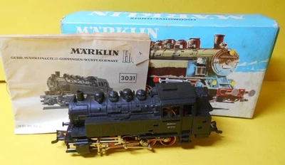 H0 MÄRKLIN 3031 Güterzug Dampflok BR 81 004 mit Digital Decoder OVP - Bild 1 von 4