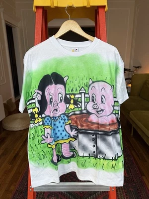 Sky High Farms Cerdos Maldita perra ¡¿Vives así!? Camiseta grande Foto 1 de 2