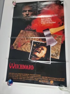 1986 “Witchboard” ORIGINAL MOVIE POSTER 27” X 41” One Sheet Horror RARE EUC - Picture 1 of 8