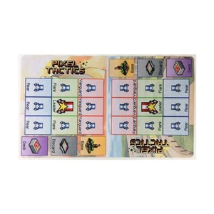 Level 99 Pixel Tactics Pixel Tactics - Playmat VG+ - Picture 1 of 1