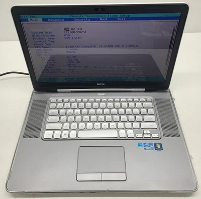 Notebook Dell XPS 15Z L511Z 15,6" Intel 7-2640M 8GB Ram SEM HD/OS (FL) - Imagem 1 de 4