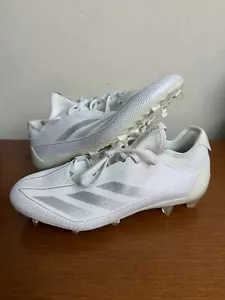 Adidas Adizero Electric.1 'White Silver Metallic' IF2425 Football Cleats 11.5 - Picture 1 of 6