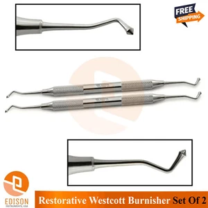 2 Stück Dental Amalgam Westcott Polierer 21B Eichelform restaurative Füllwerkzeuge - Bild 1 von 3