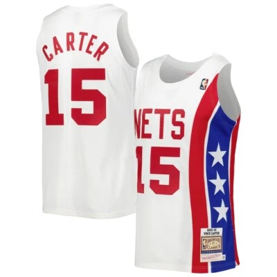 New Jersey Nets Vince Carter Mitchell & Ness 2005/06 Alternate Authentic Jersey - Image 1 of 4