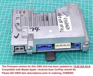 Mazda 2 DJ CX-3 DK CMU Unit GENUINE Compatible with Apple Android CarPlay Kit - Foto 1 di 5