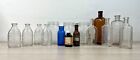 Vintage Glass Jars, Nurser Bottles, Pharmacy Apothecary Bottles Lot Of 15
