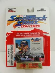 1995 Racing Champions Craftsman Truck Geoff Bodine #7 Exide 1/64 - Picture 1 of 7