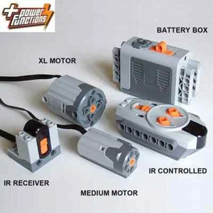 Power Functions 8881 Battery Box 8883 XL M Motor IR Receiver Controlled Set - Picture 1 of 7