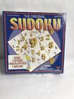 The Original Sudoku Game 2005- 100 Puzzles, Wood Playing Pieces & Sand Timer NEW