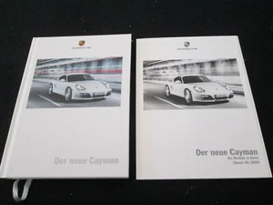 2009 Porsche Cayman S 987.2 DEUTSCH Hardcover Verkaufsbroschüre Detailkatalog 987 - Bild 1 von 8