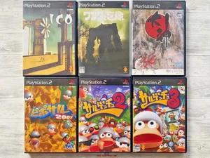 SONY PS2 6-piece set! Ico, Shadow of the Colossus, Piposaru 2001 etc.From Japan - Picture 1 of 2