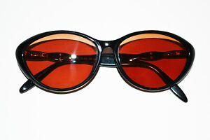 Vintage Serengeti Catseye Isles Dr 6334 Black Frame Only Sunglasses Rx Lenses