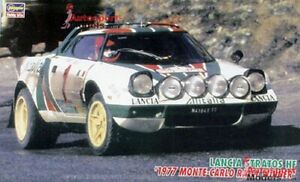 1/24 Alitalia Lancia Stratos HF 1977 Monte-Carlo Rally scale model kit Hasegawa