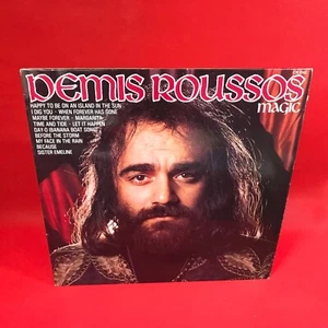 DEMIS ROUSSOS Magic 1981 UK vinyl LP Because Happy To Be On An Island In The Sun - Picture 1 of 4