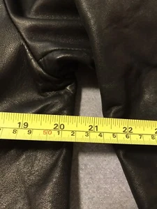 Preston & York schwarze Leder Lammfell Jacke Größe M  - Bild 1 von 12