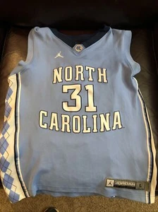 Jordan Jumpman #31 UNC Tar Heels SQUADRA AUTENTICA maglia giovane grande (16/18) - Foto 1 di 12