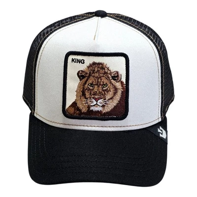 Gorra de béisbol Goorin Bros Animal Farm King Lion Trucker Hat nueva con etiquetas Foto 1 de 4