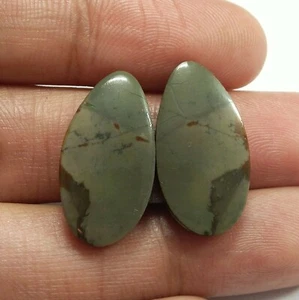 23.25 Ct Natural Picasso Jasper Pear Cabochon Matched Pair Loose Gems 24x13 MM - Picture 1 of 4