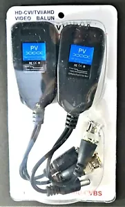 Video Balun passivo con connettore di alimentazione e RJ45 CAT5 VIMVIP HD-CVI/TVI/AHD NUOVO - Foto 1 di 2